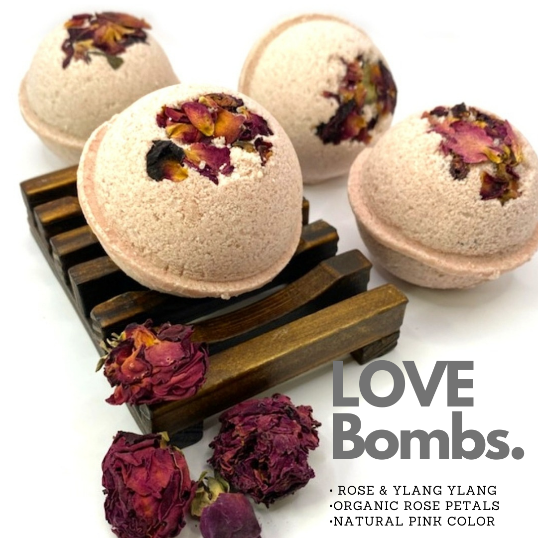 LOVE Bomb Bath Bombs