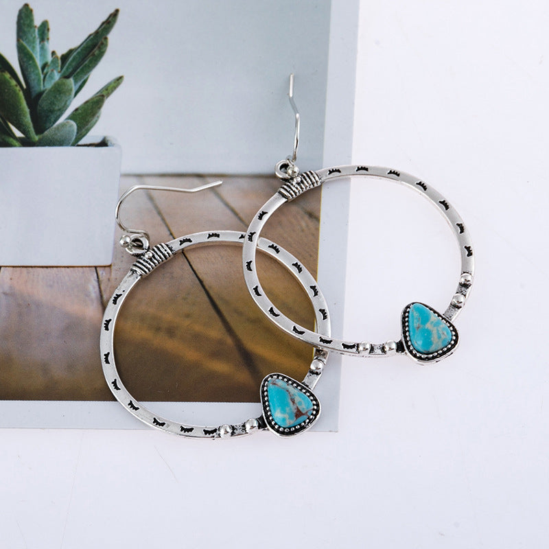 Turquoise Drop Earrings